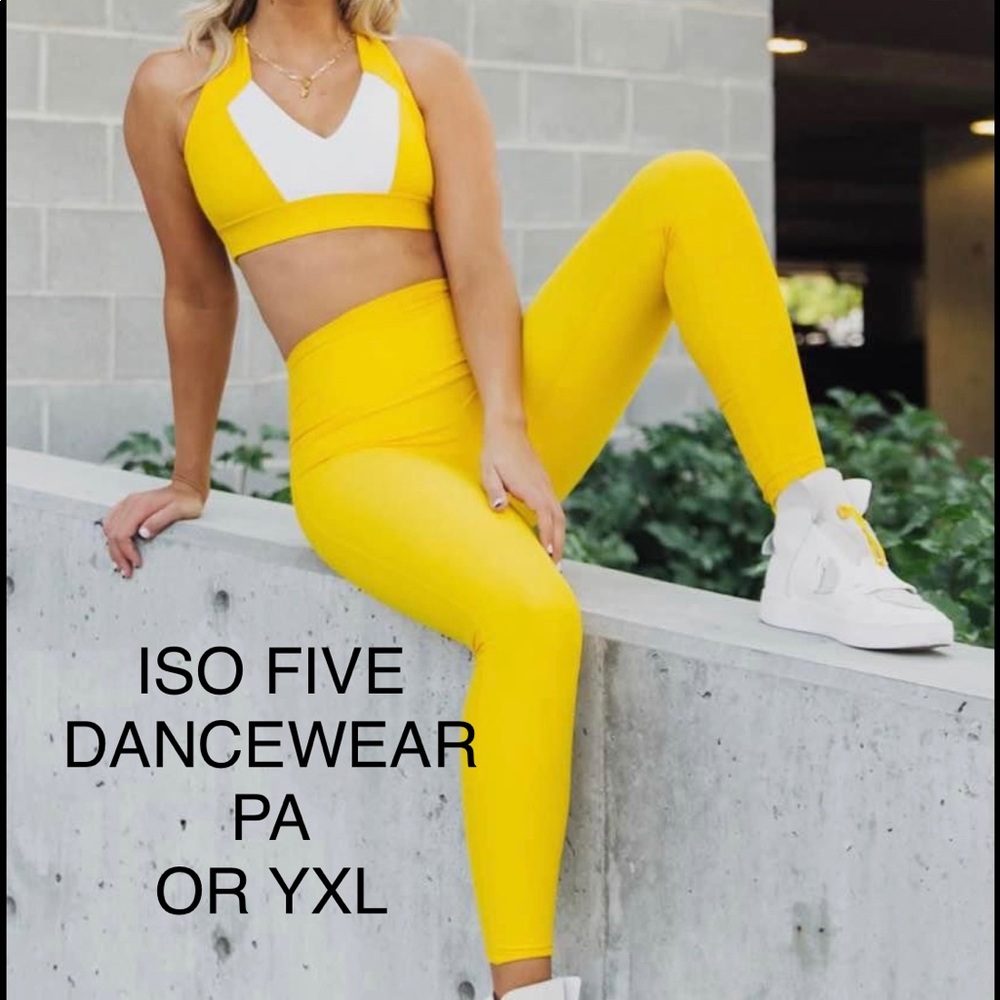 ISO FIVE DANCEWEAR IN YXL OR PA!